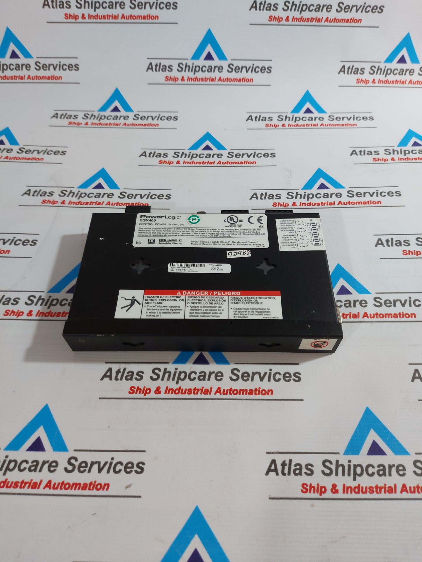 SCHNEIDER ELECTRIC SQUARE D EGX400 POWERLOGIC ETHERNET GATEWAY