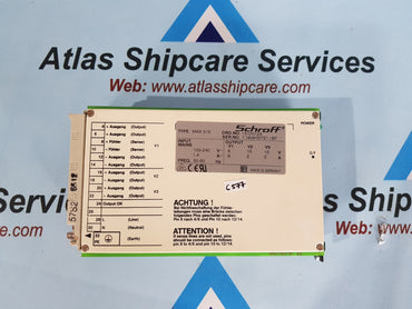 SCHROFF MAX 315 13100123 SWITCH-MODE POWER SUPPLY