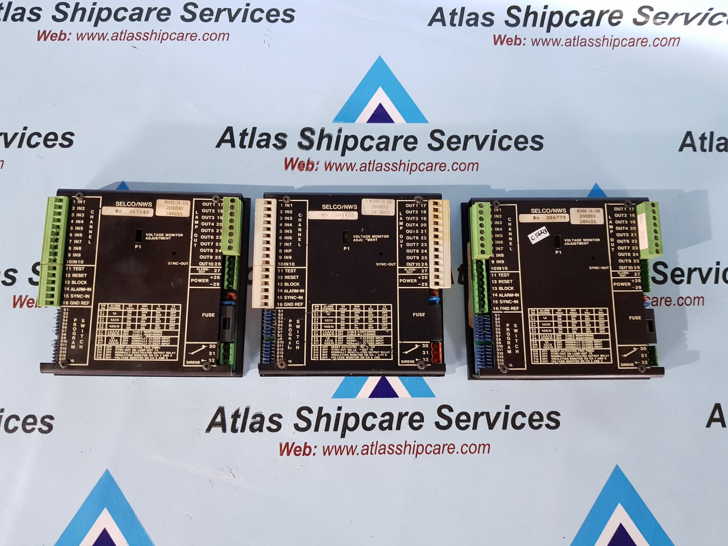 SELCO M1000-24-10B 200893 ALARM ANNUCIATOR