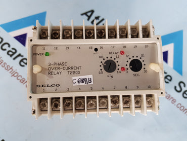 SELCO T2200 3-PHASE OVER-CURRENT RELAY