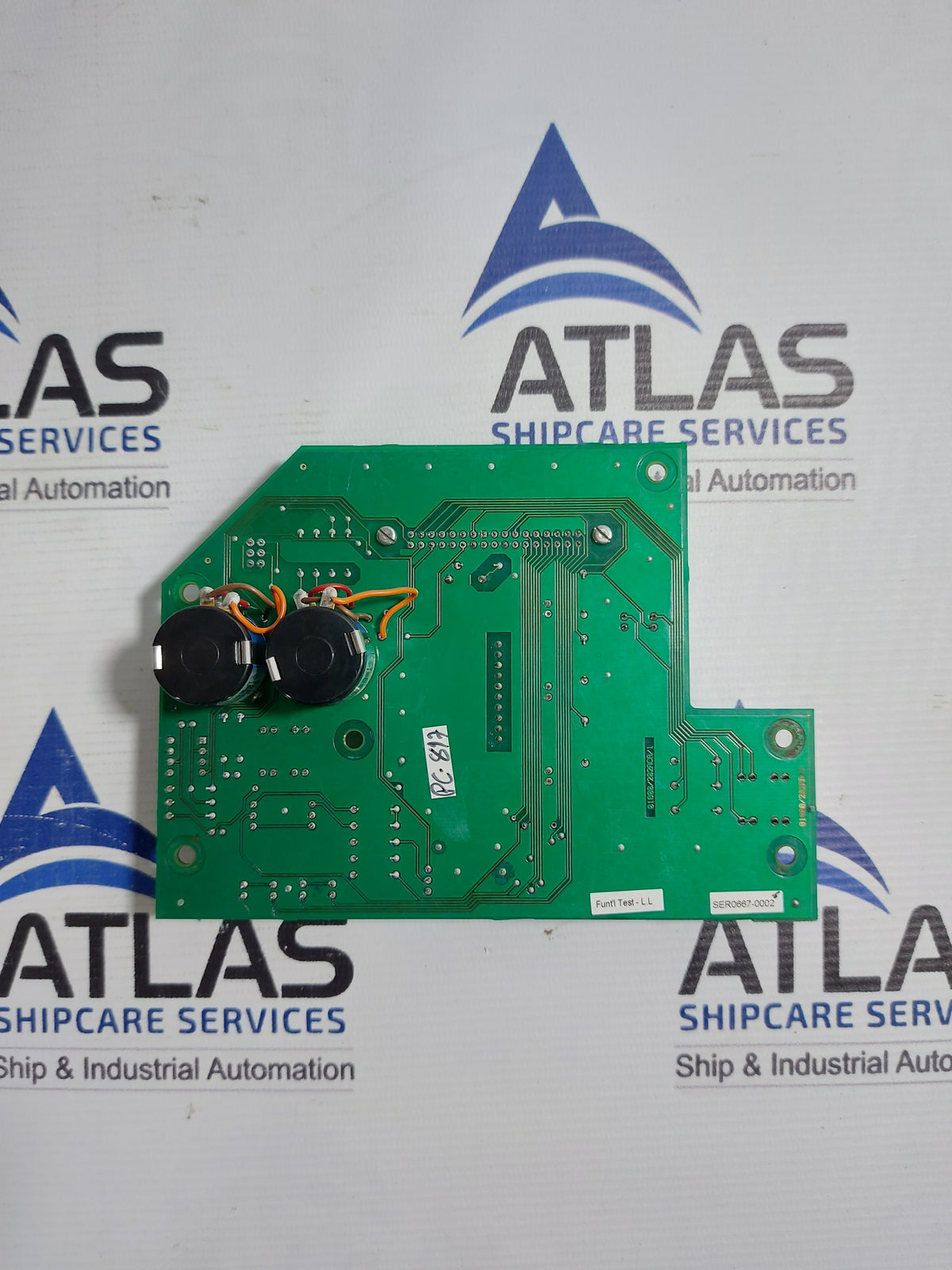 SERVOMEX 01800902A DIGITAL DISPLAY PCB CARD 3953-8954