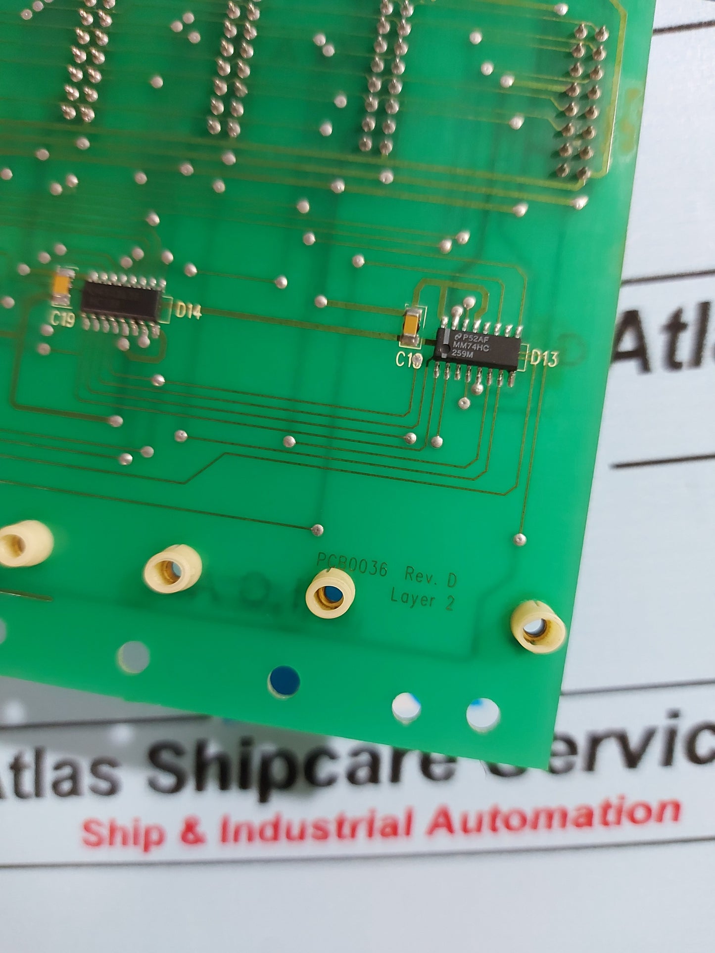 SF CONTROL PCB0036 REV.D PCB CARD