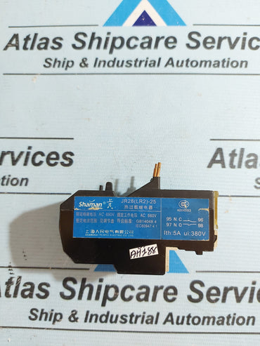 SHANGHAI JR28(LR2)-25 THERMAL OVERLOAD RELAY