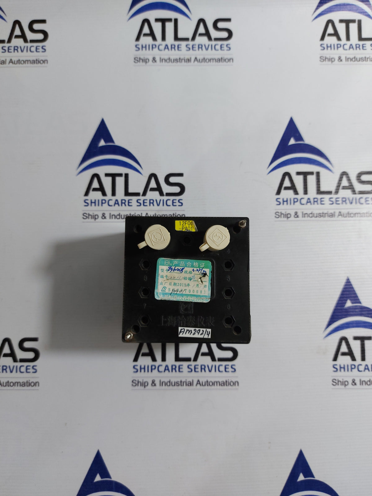SHANGHAI YITAI F96-ACB ANALOG PANEL METER 0 TO 3.2kA 3.2K/5A