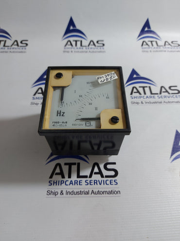SHANGHAI YITAI F96D-HzB ANALOG PANEL DUAL-FREQUENCY METER