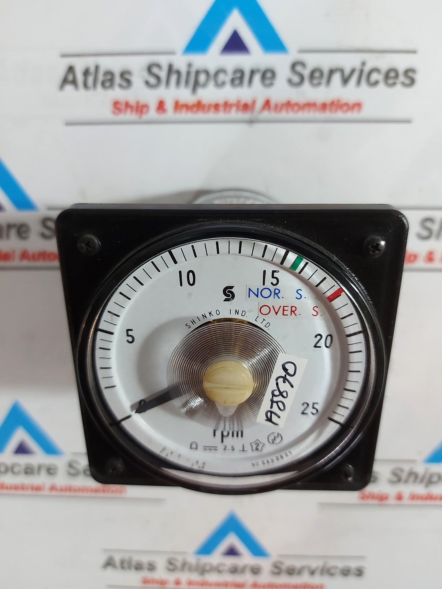SHINKO DVF-8N x100 RPM METER