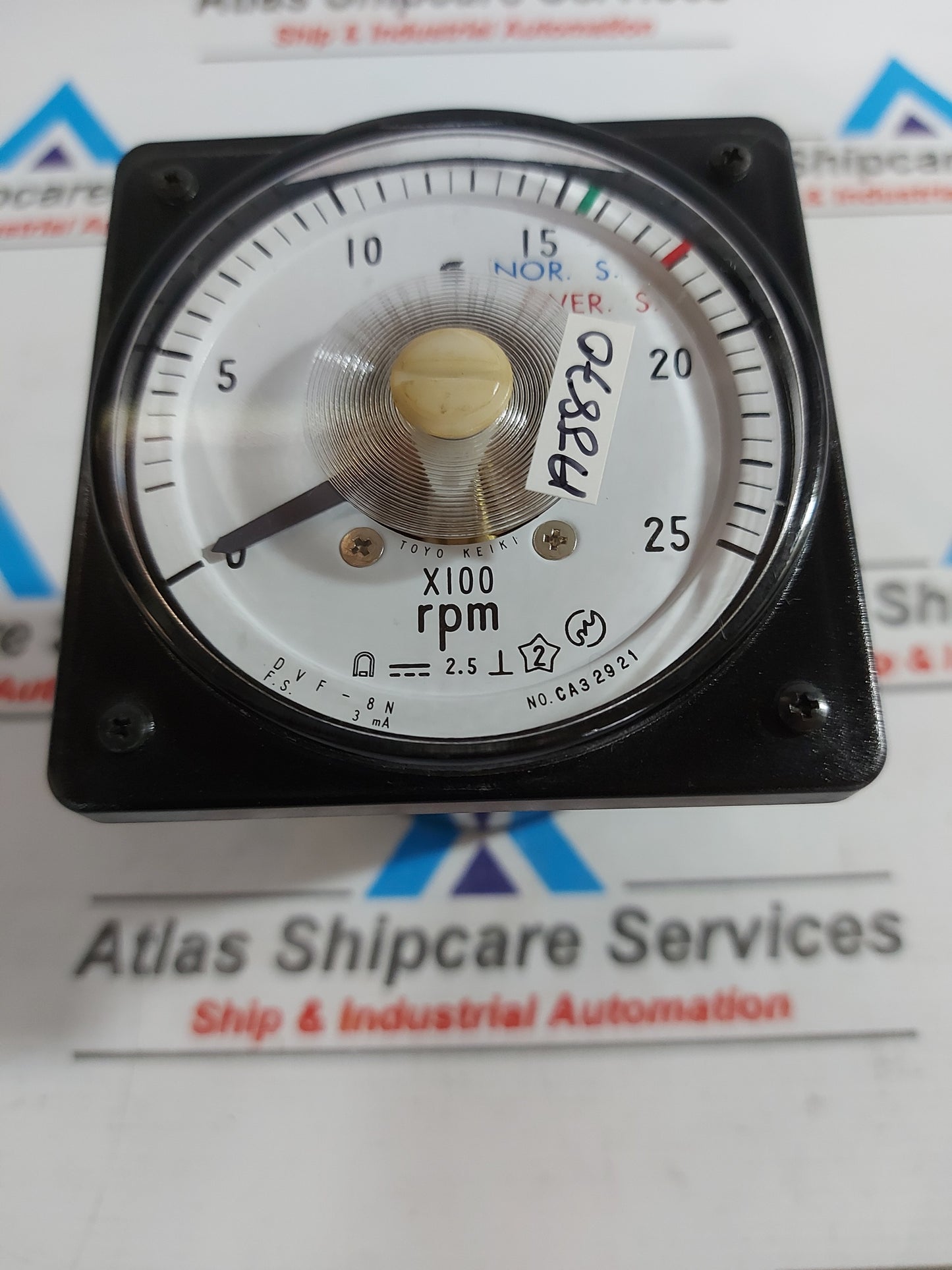 SHINKO DVF-8N x100 RPM METER