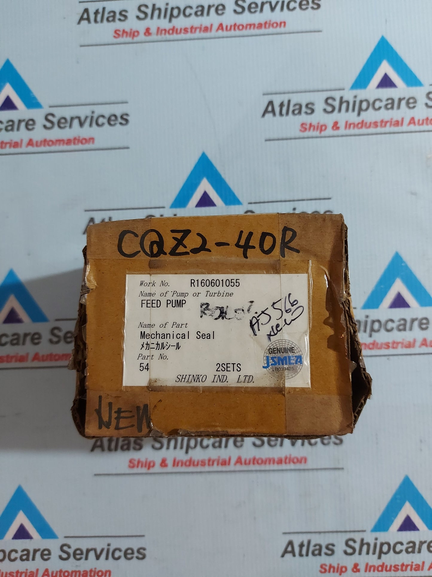 SHINKO PILLAR US-2-40 MECHANICAL SEAL ES10-040JP 15Y02
