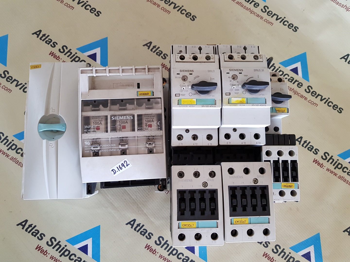 SIEMENS 3NP407 RECOGNIZED FUSEHOLDER