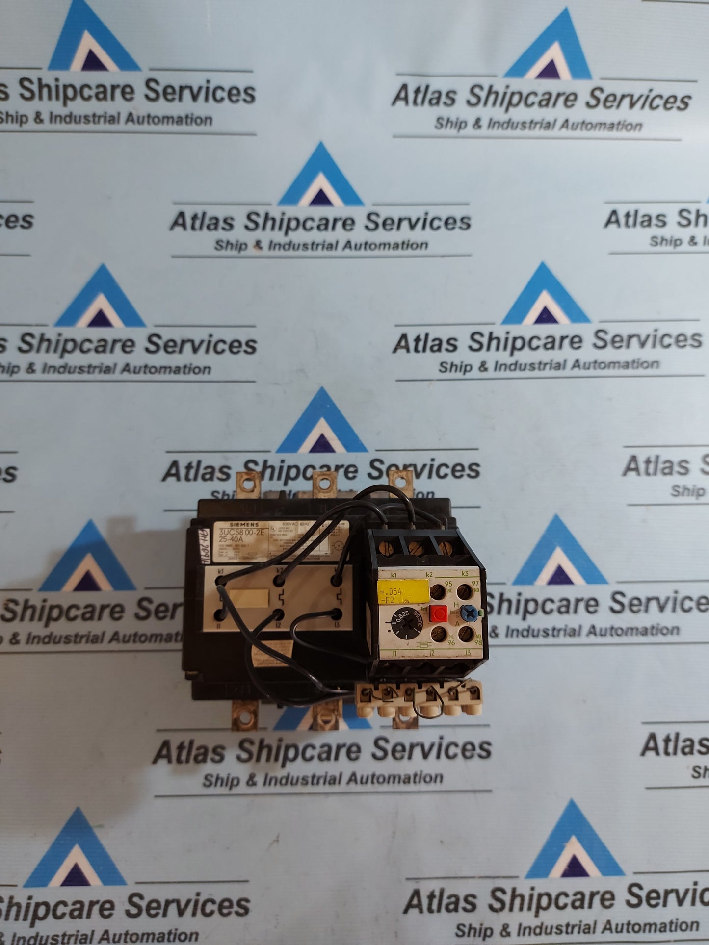 SIEMENS 3UC58 00-2E 25-40A OVERLOAD PROTECTION RELAY