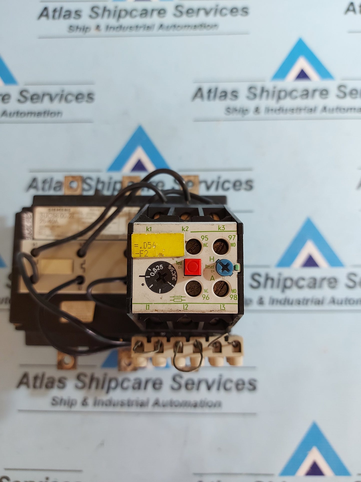 SIEMENS 3UC58 00-2E 25-40A OVERLOAD PROTECTION RELAY