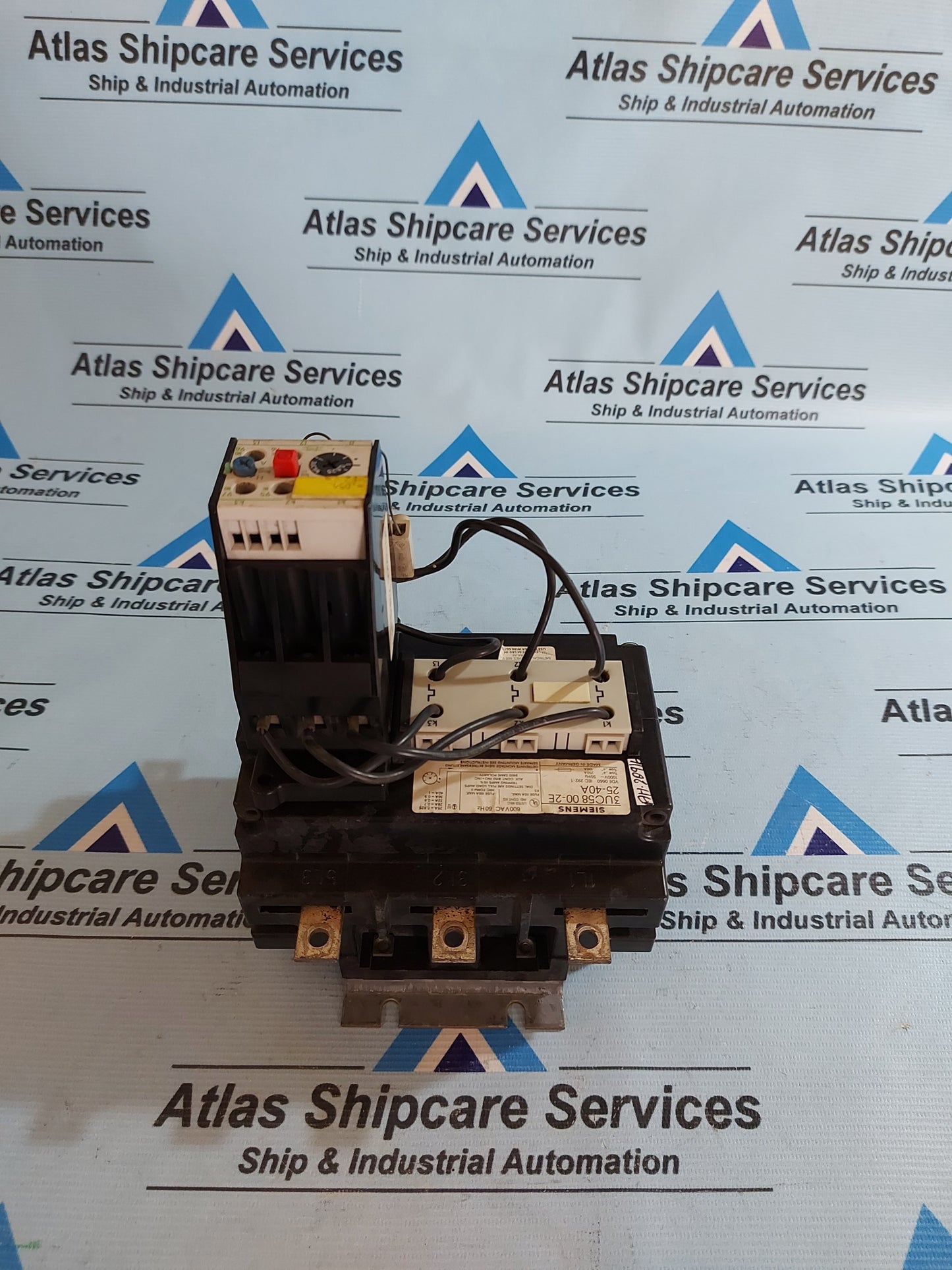 SIEMENS 3UC58 00-2E 25-40A OVERLOAD PROTECTION RELAY