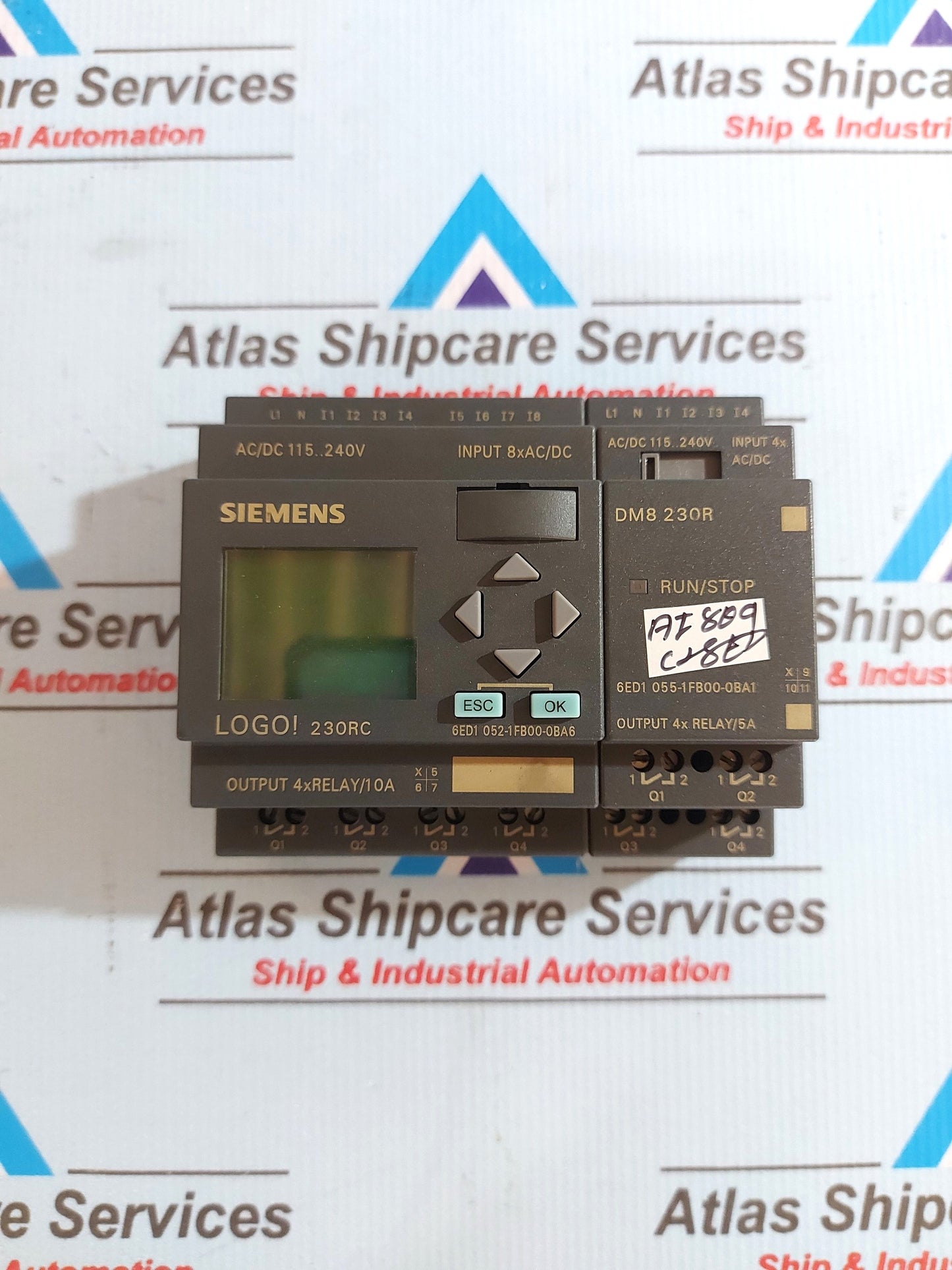 SIEMENS LOGOI 230RC 6ED1 052-1FB00-0BA6 LOGIC MODULE