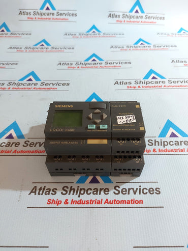 SIEMENS LOGOI 230RC 6ED1 052-1FB00-0BA6 LOGIC MODULE