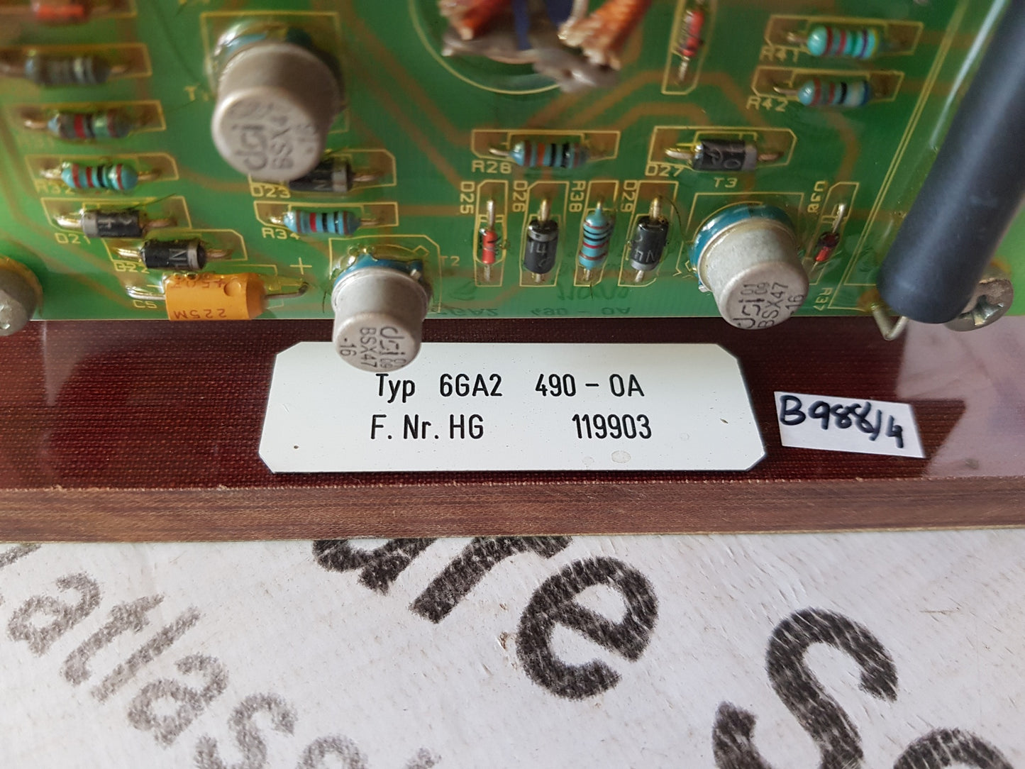 SIEMENS 6GA2 490-0A AUTOMATIC VOLTAGE REGULATOR