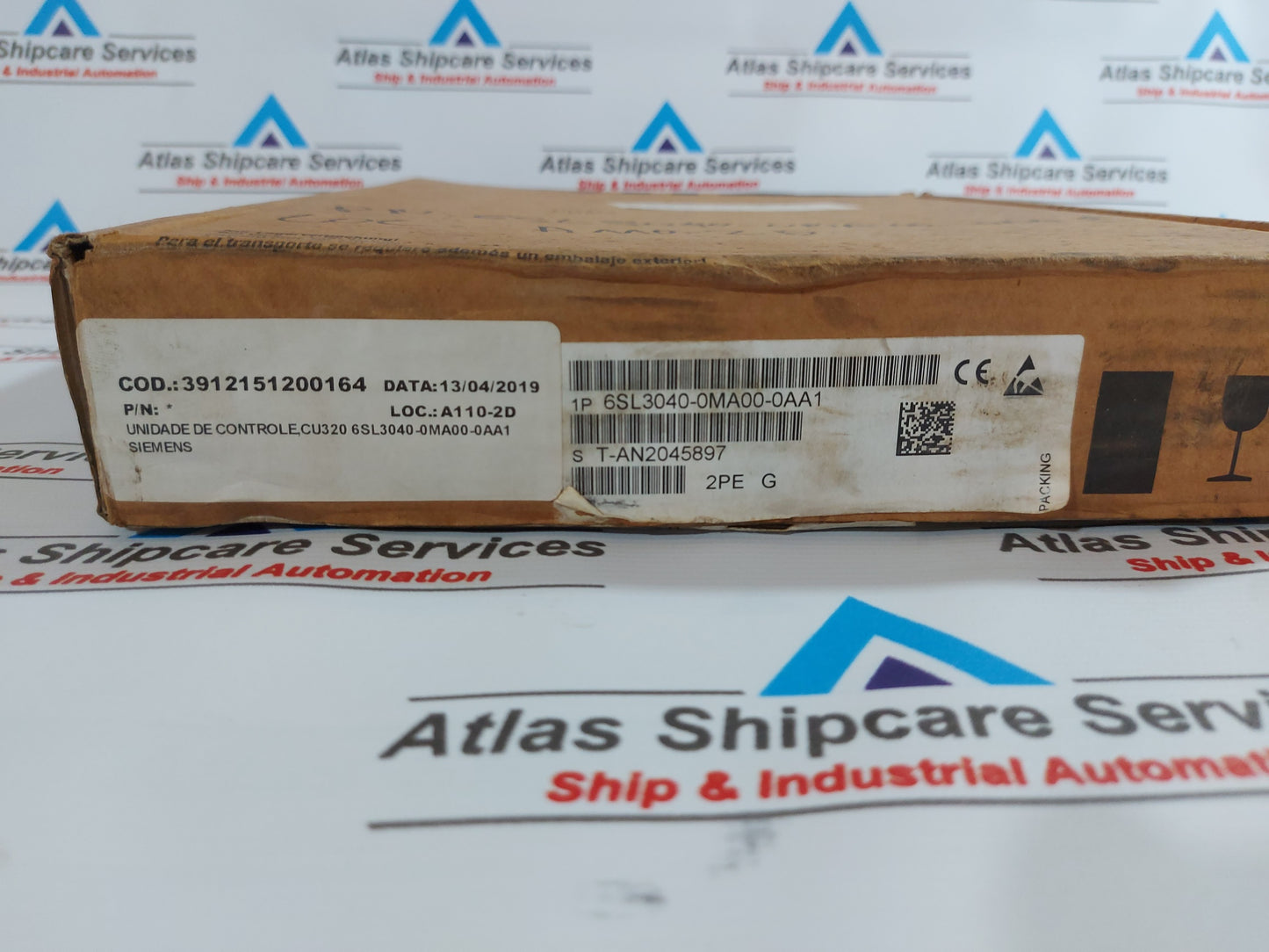 SIEMENS 6SL3040-0MA00-0AA1 SINAMICS CONTROL UNIT CU230 VERSION.G