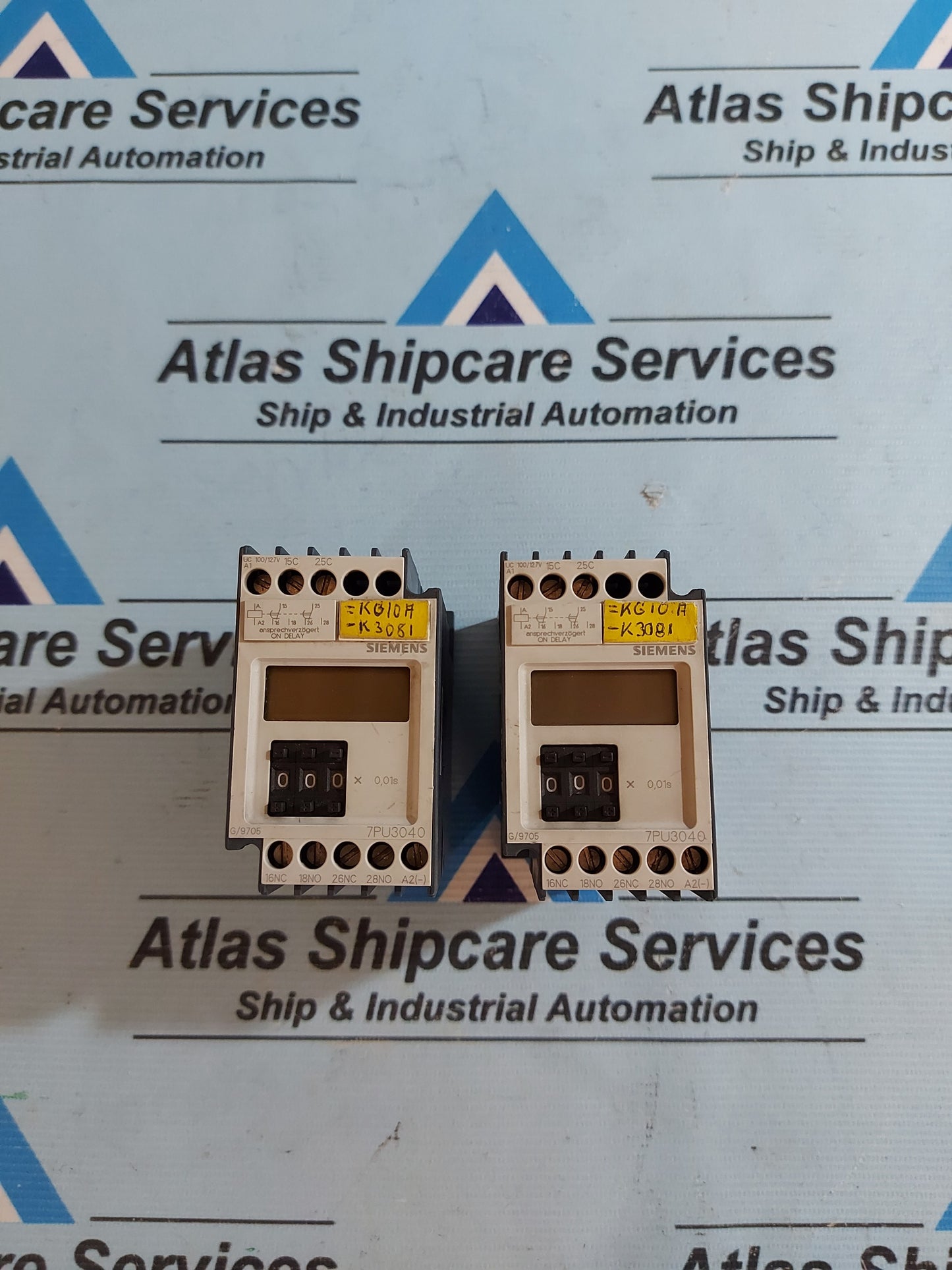 SIEMENS 7PU3040-0BJ34 ON DELAY TIMER 24VDC