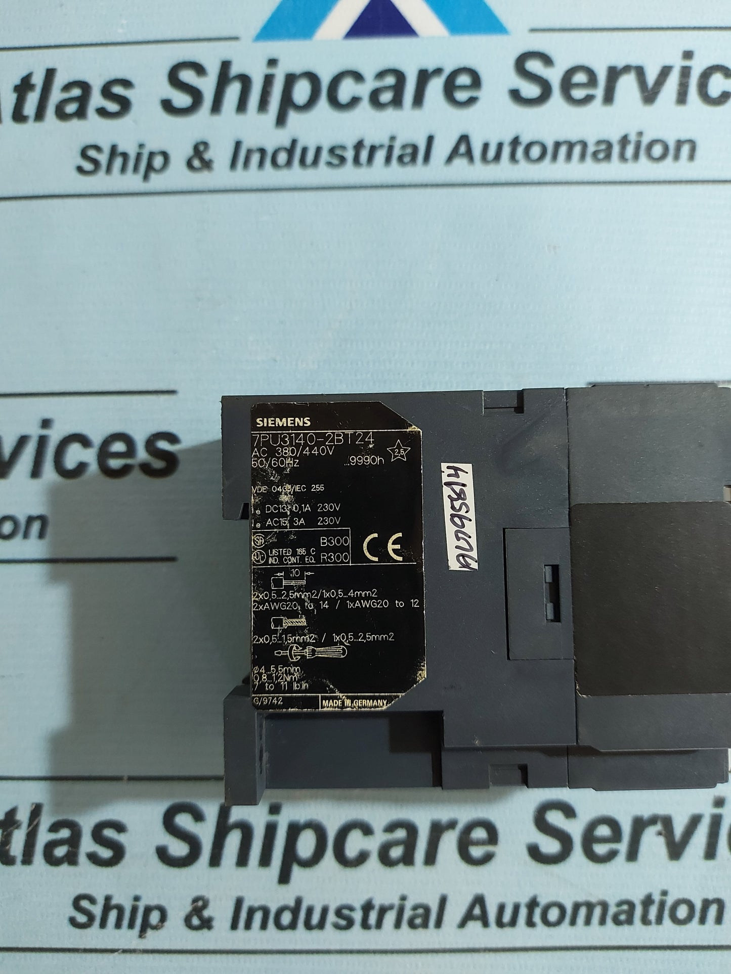 SIEMENS 7PU3410-2BT24 ON DELAY TIMING RELAY