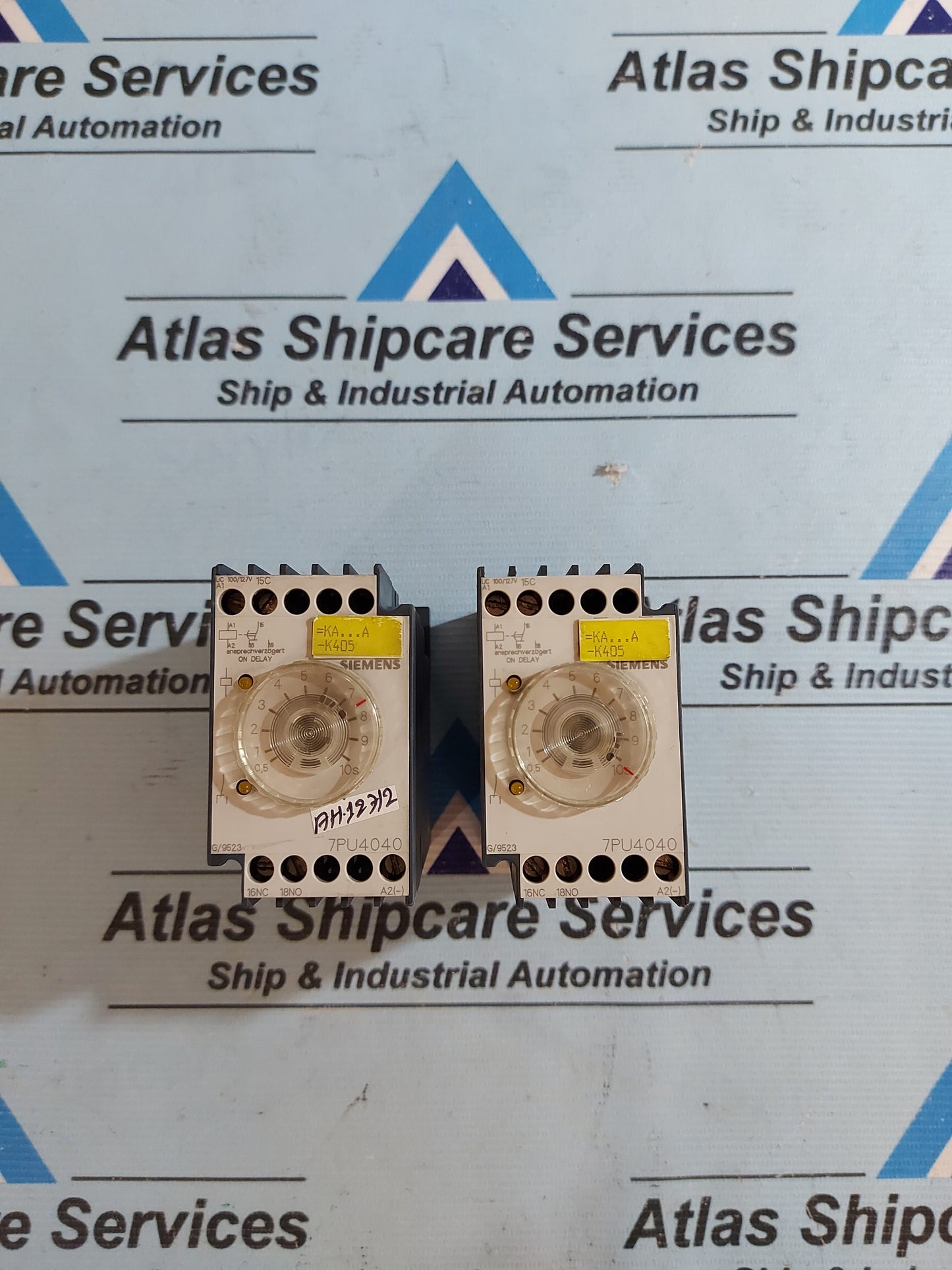 SIEMENS 7PU4040-1AJ30 TIME RELAY 10Sec