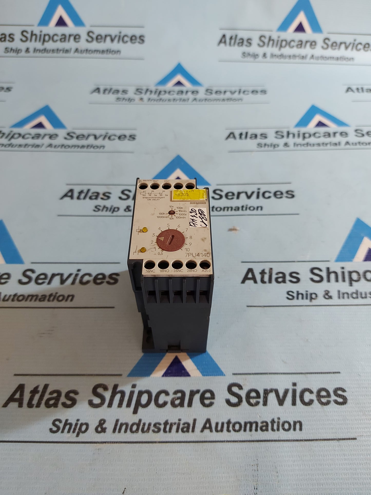 SIEMENS 7PU4140-2BJ30 TIME RELAY 100h