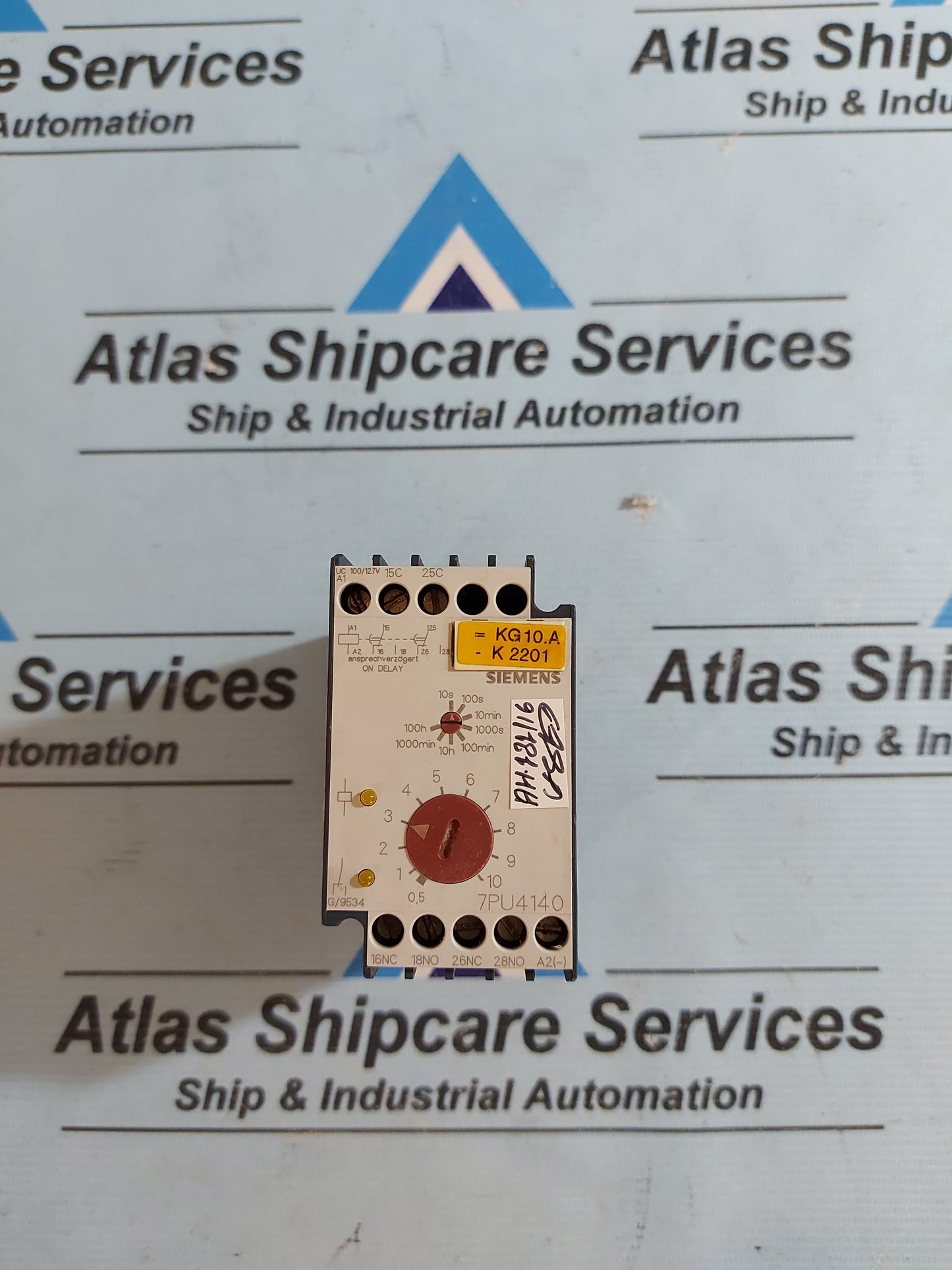 SIEMENS 7PU4140-2BJ30 TIME RELAY 100h