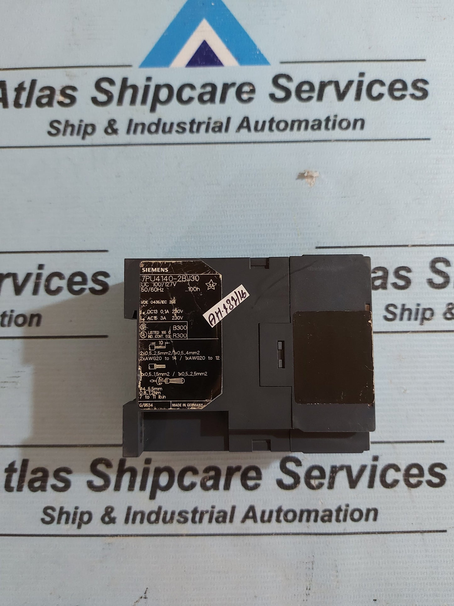 SIEMENS 7PU4140-2BJ30 TIME RELAY 100h