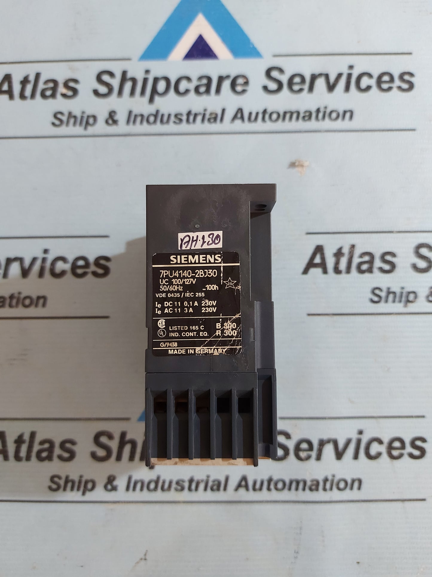 SIEMENS 7PU4140-2BJ30 TIME RELAY 100h