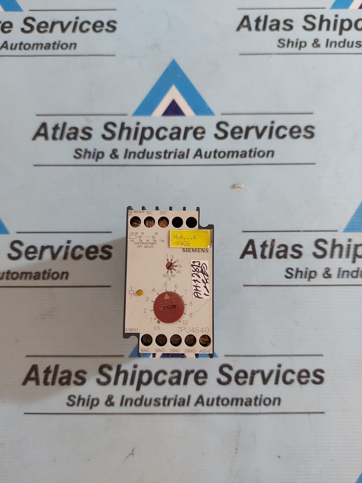 SIEMENS 7PU4540-2BJ30 TIME RELAY 100Sec