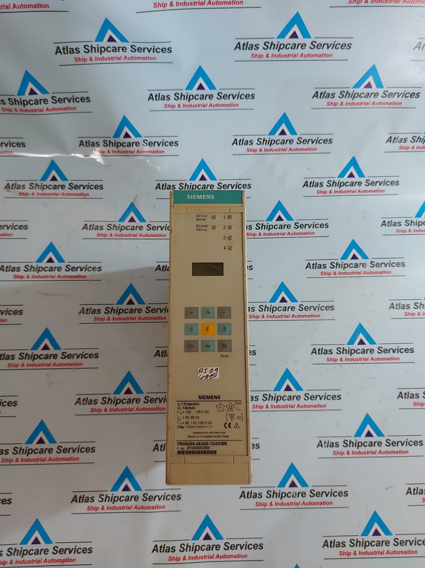 SIEMENS 7RW6000-4EA00-1DA0/BB PROTECTION RELAY