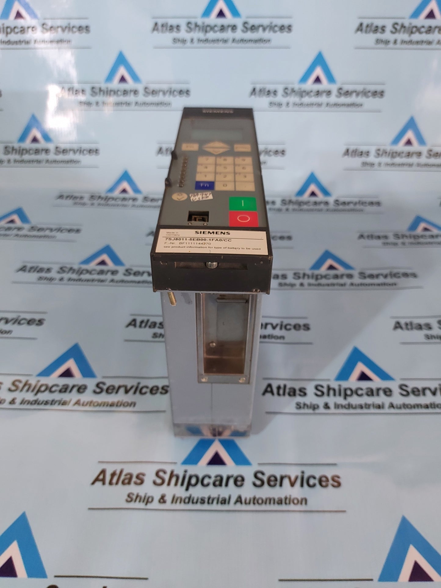 SIEMENS 7SJ8011-5EB00-1FA0/CC OVERCURRENT PROTECTION RELAY