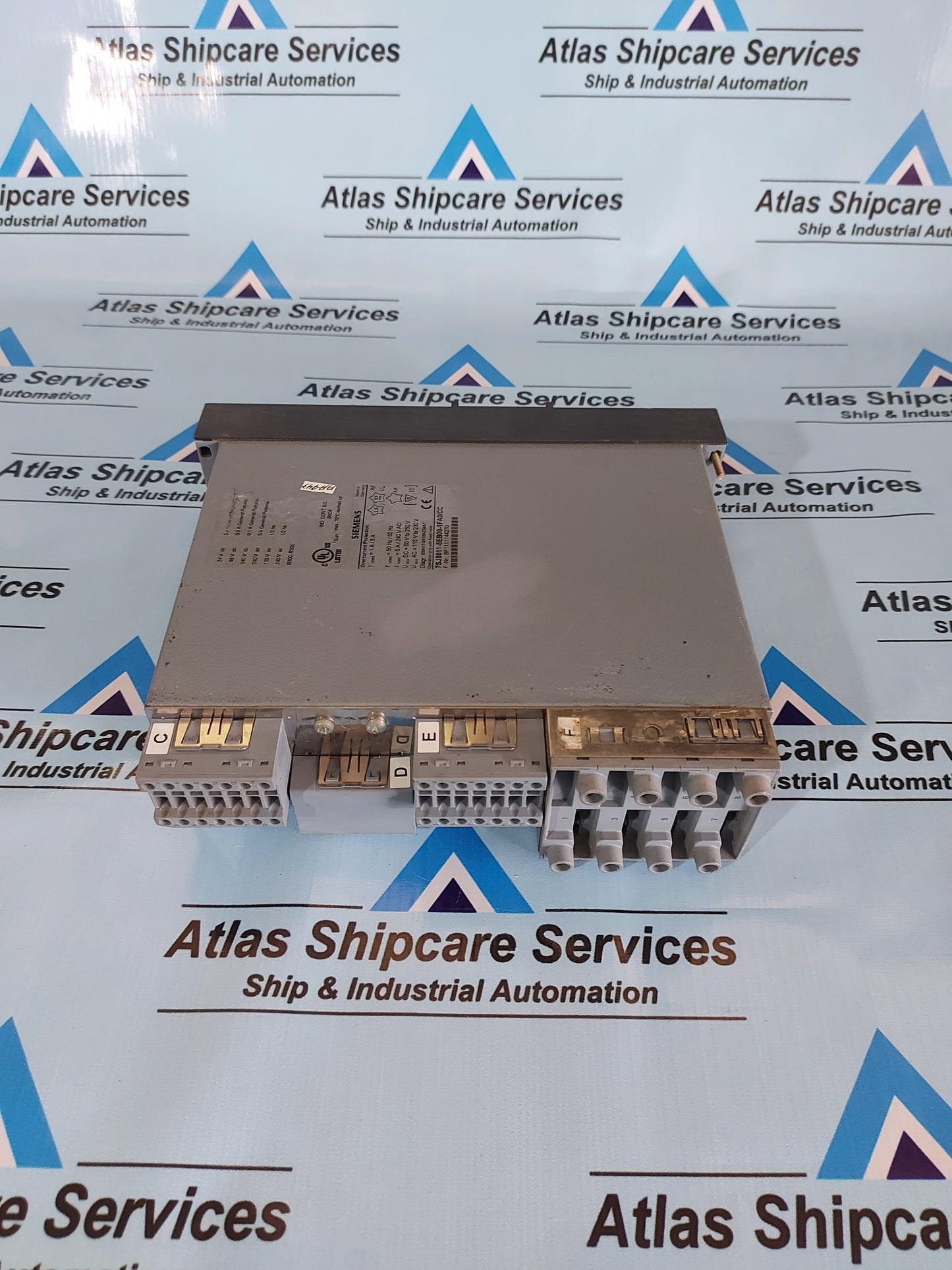 SIEMENS 7SJ8011-5EB00-1FA0/CC OVERCURRENT PROTECTION RELAY