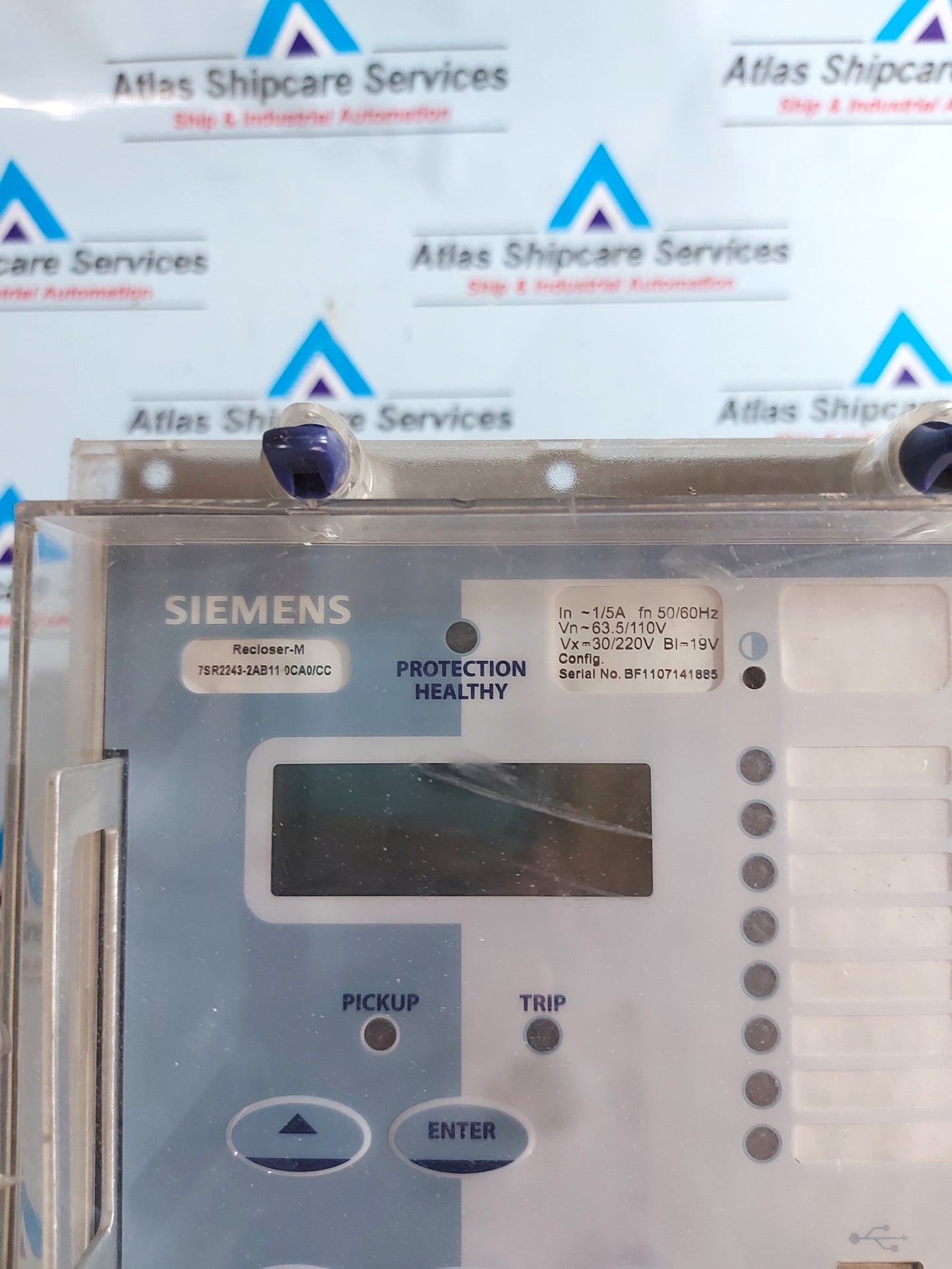SIEMENS 7SR2243-2AB11-0CA0/CC RECLOSER-M CONTROLLER