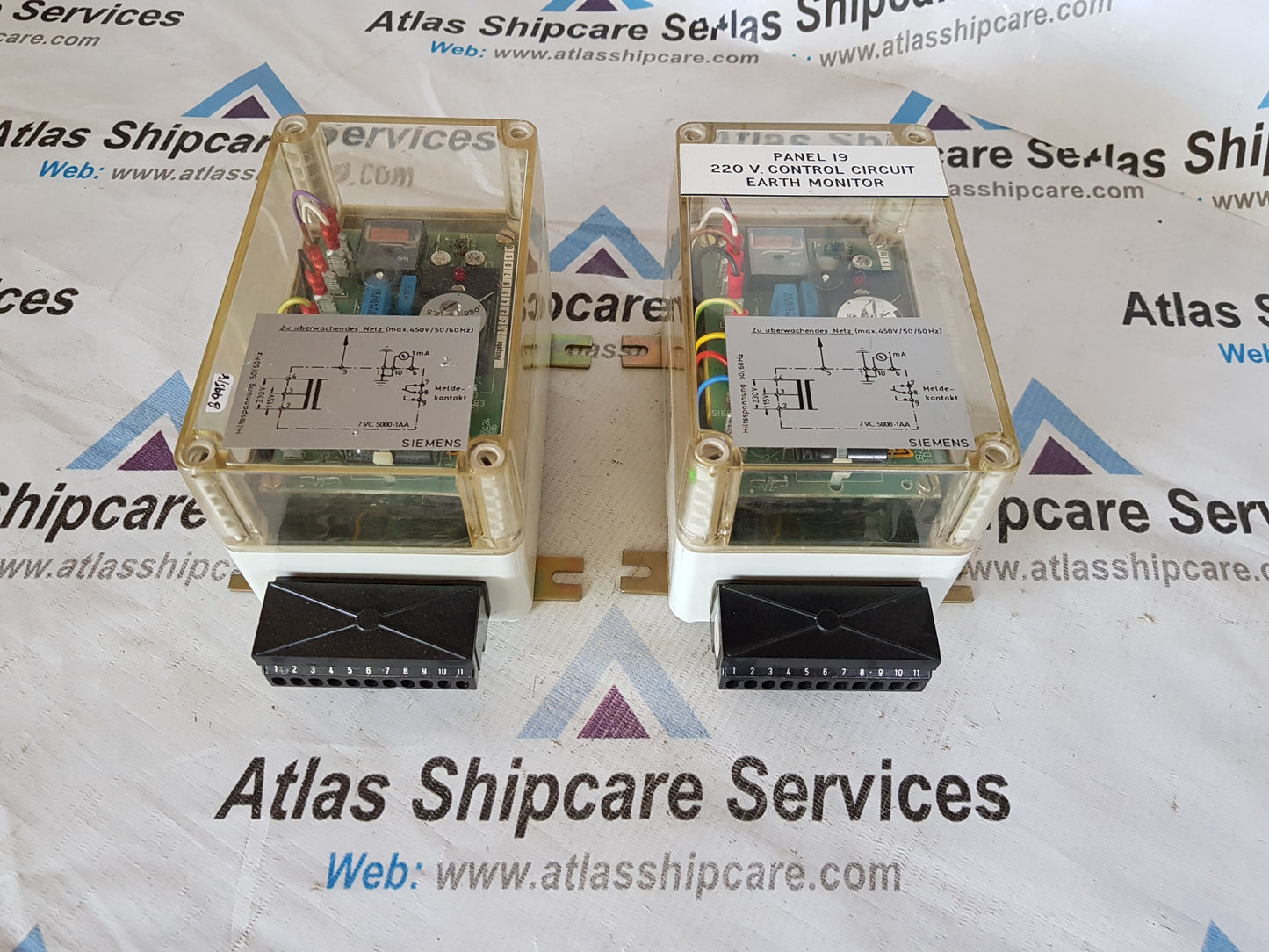SIEMENS 7VC5000-1AA EARTH LEAKAGE MONITOR