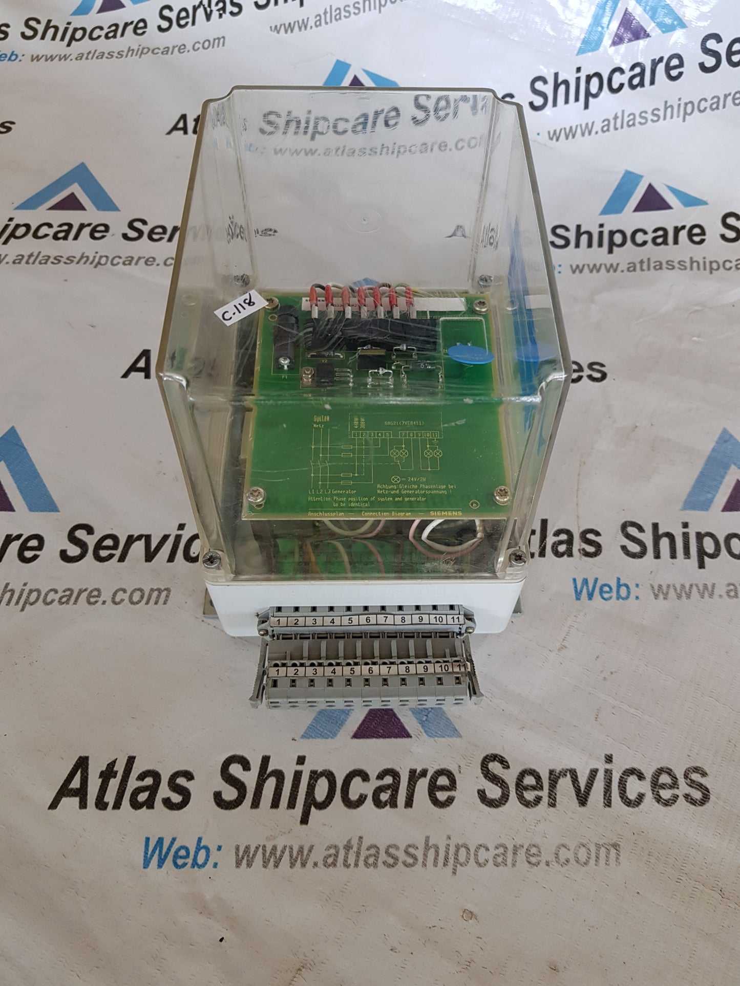 SIEMENS AUTOMATIC SYNCHRONIZING INDICATOR SAG 21