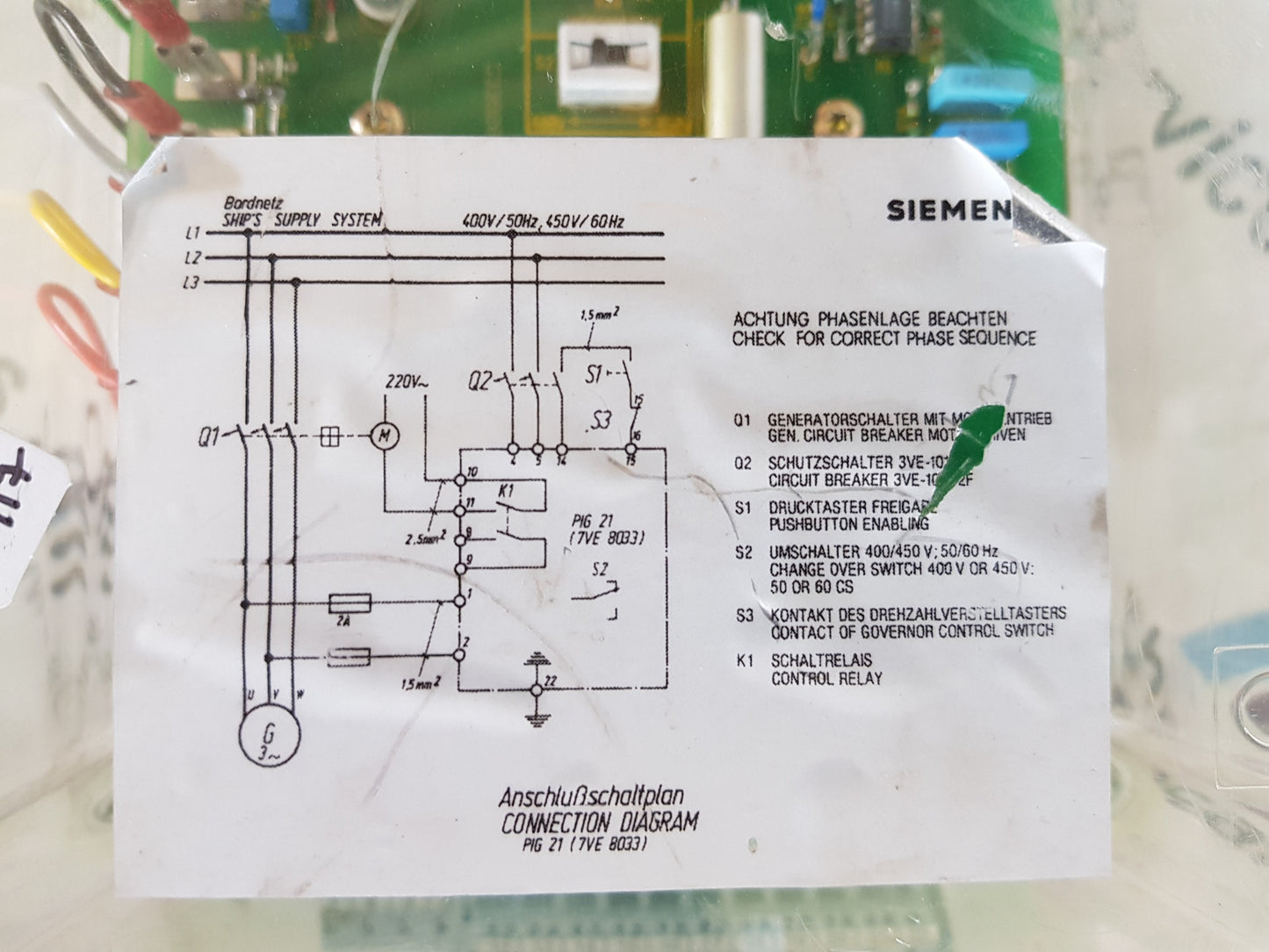 SIEMENS LB/U6/002139162-00010-001 RELAY