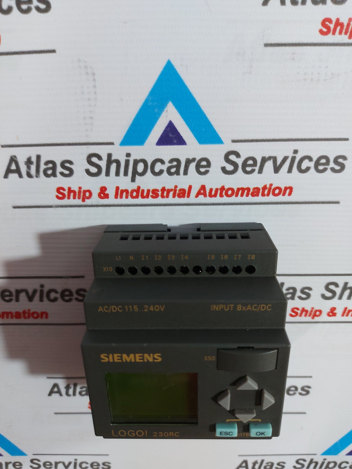 SIEMENS LOGOi 6ED1 052-1FB00-0BA6 LOGIC CONTROLLER