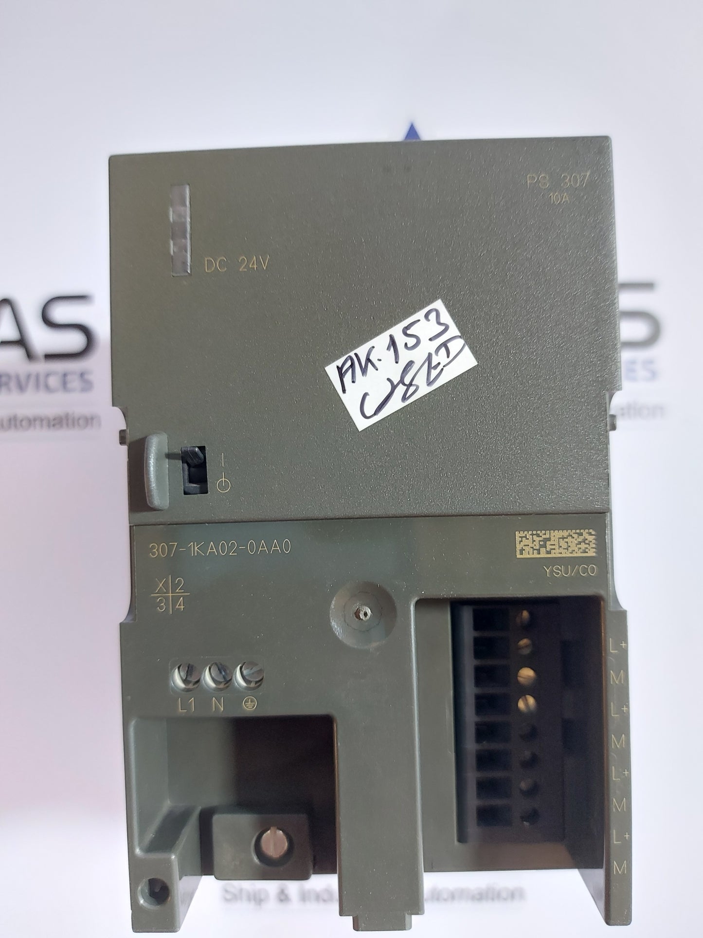 SIEMENS SIMATIC PS 307 6ES7 307-1KA02-0AA0 POWER SUPPLY