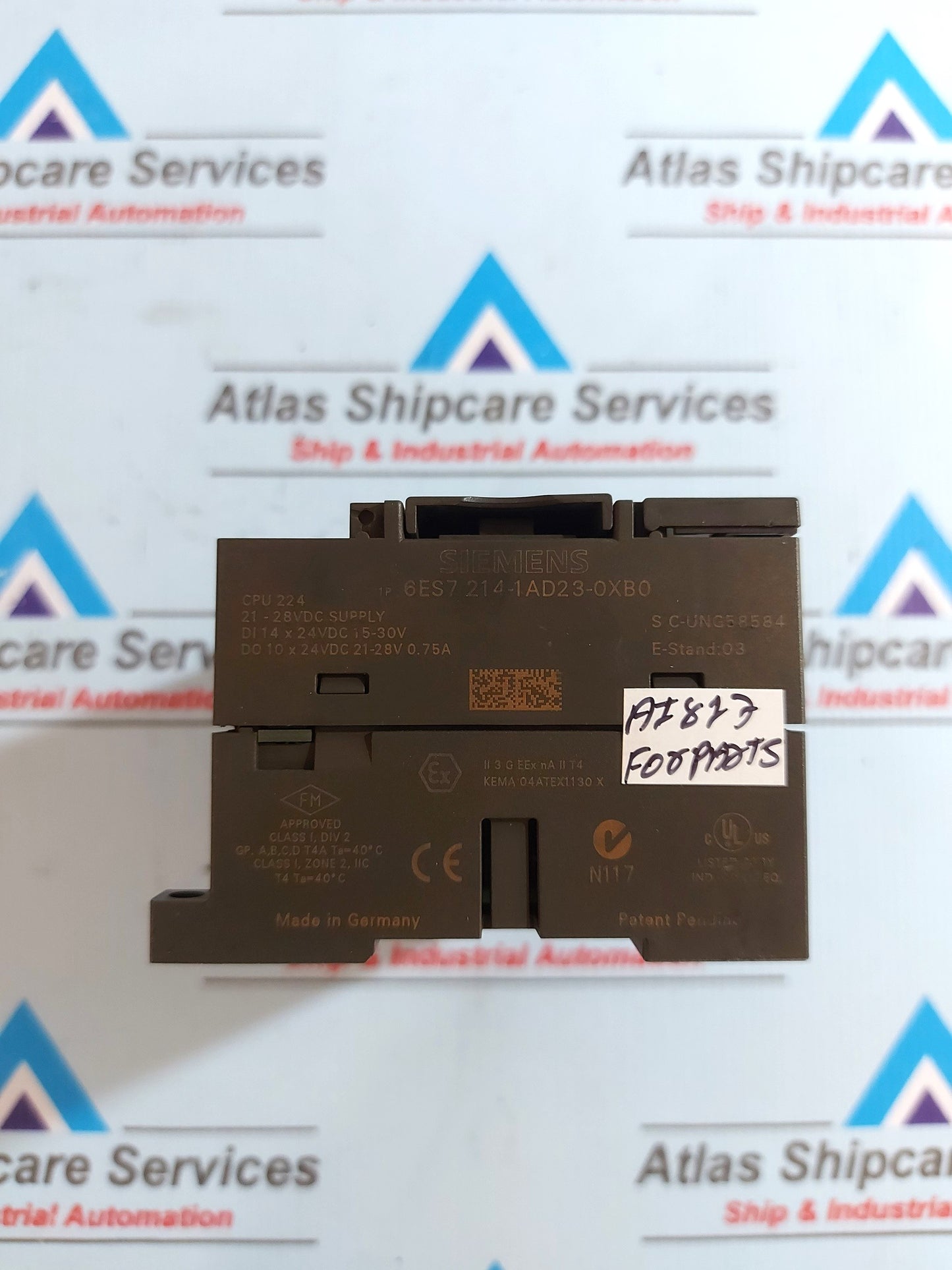 SIEMENS SIMATIC S7-200 CPU 224 6ES7 214-1AD23-0XB0 COMPACT UNIT