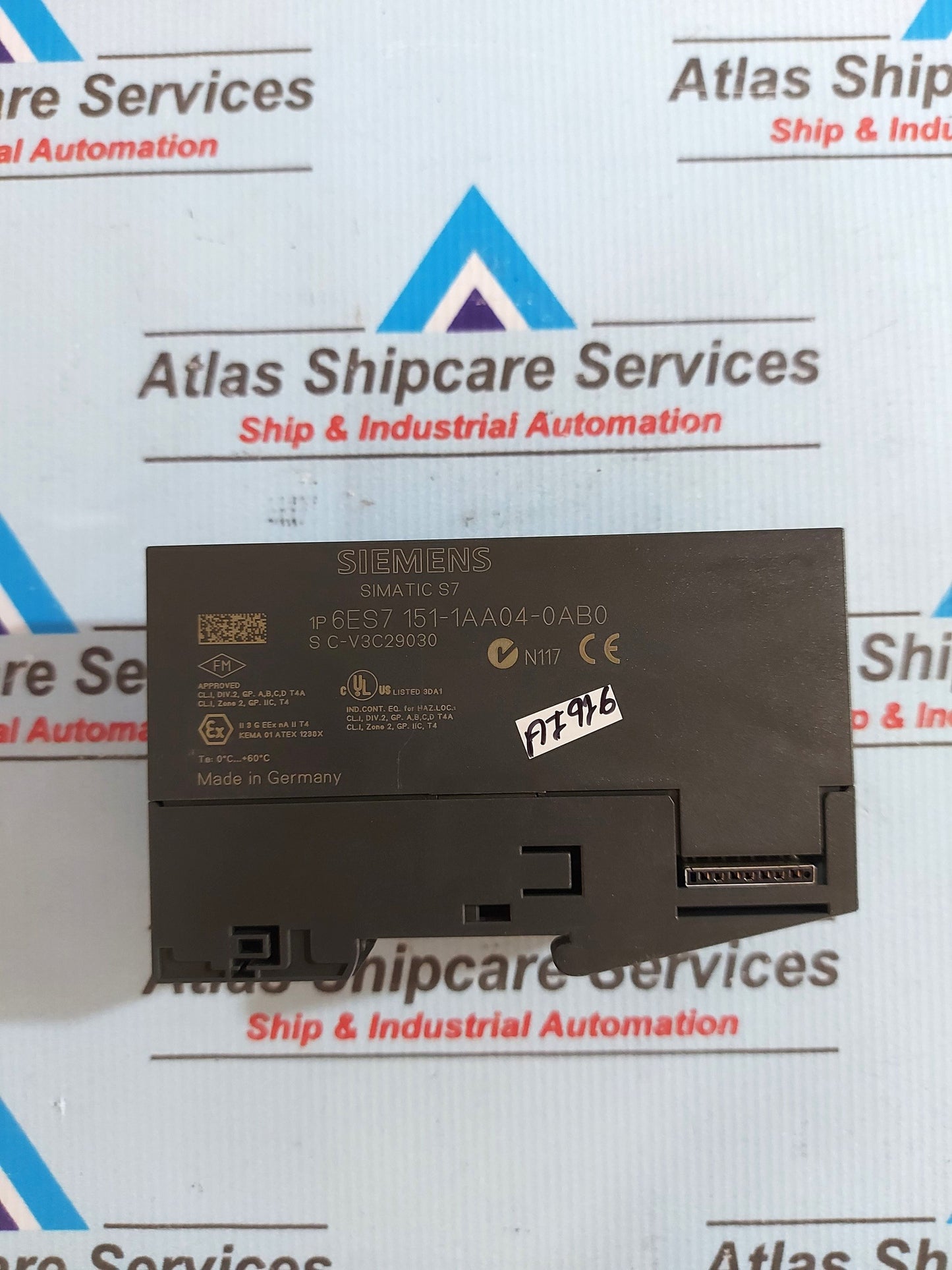 SIEMENS SIMATIC S7 6ES7 151-1AA04-0AB0 INTERFACE MODULE ET 200S