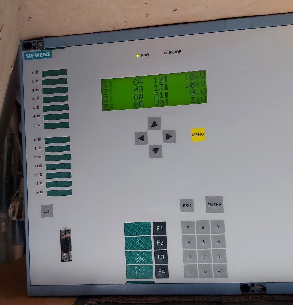 SIEMENS SIPROTEC 7SA6121-5MB99-4PP4/EE DISTANCE PROTECTION RELAY MODULE
