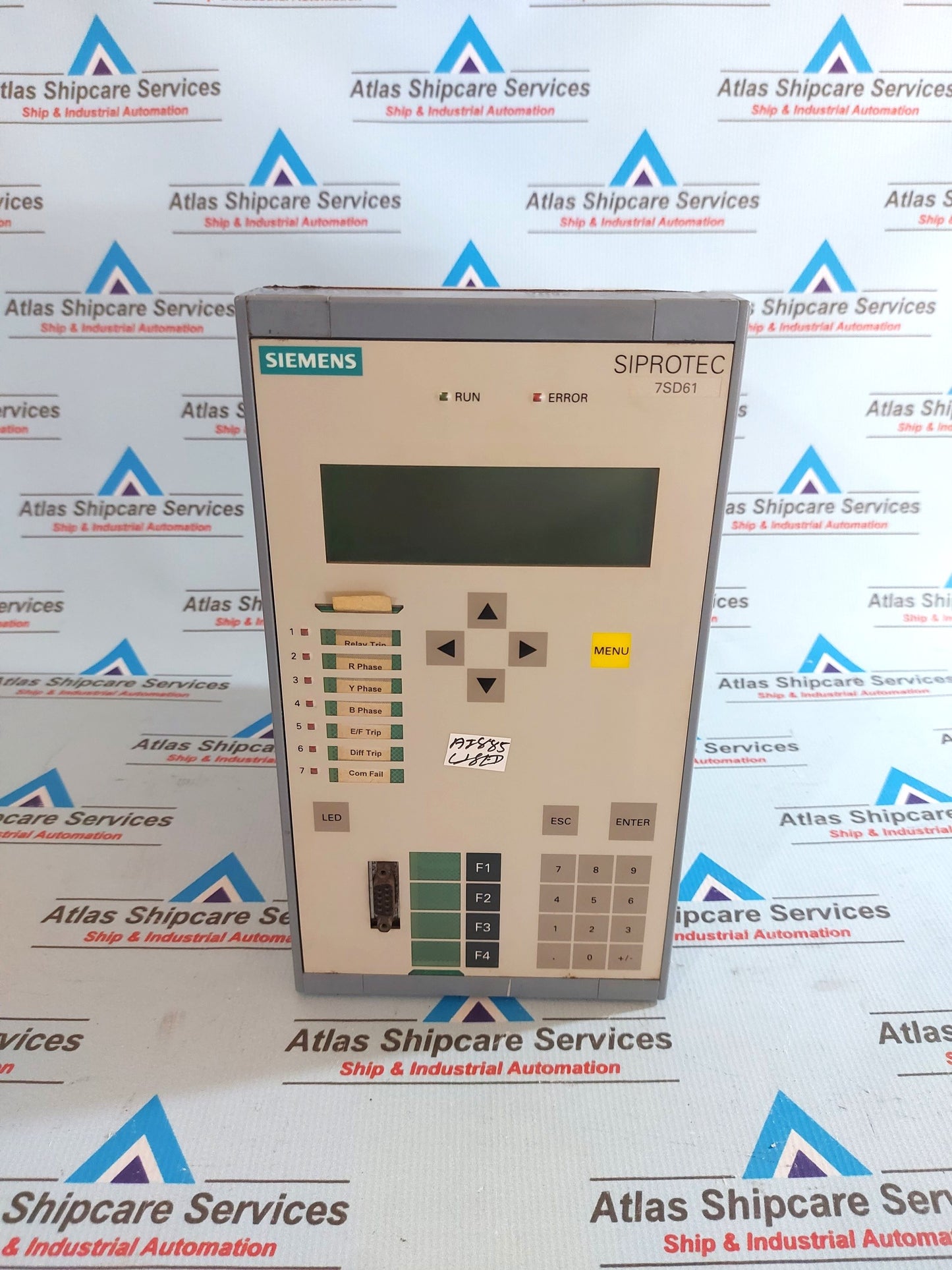 SIEMENS SIPROTEC 7SD6105-5BB29-0BA0/DD LINE DIFFERENTIAL PROTECTION RELAY