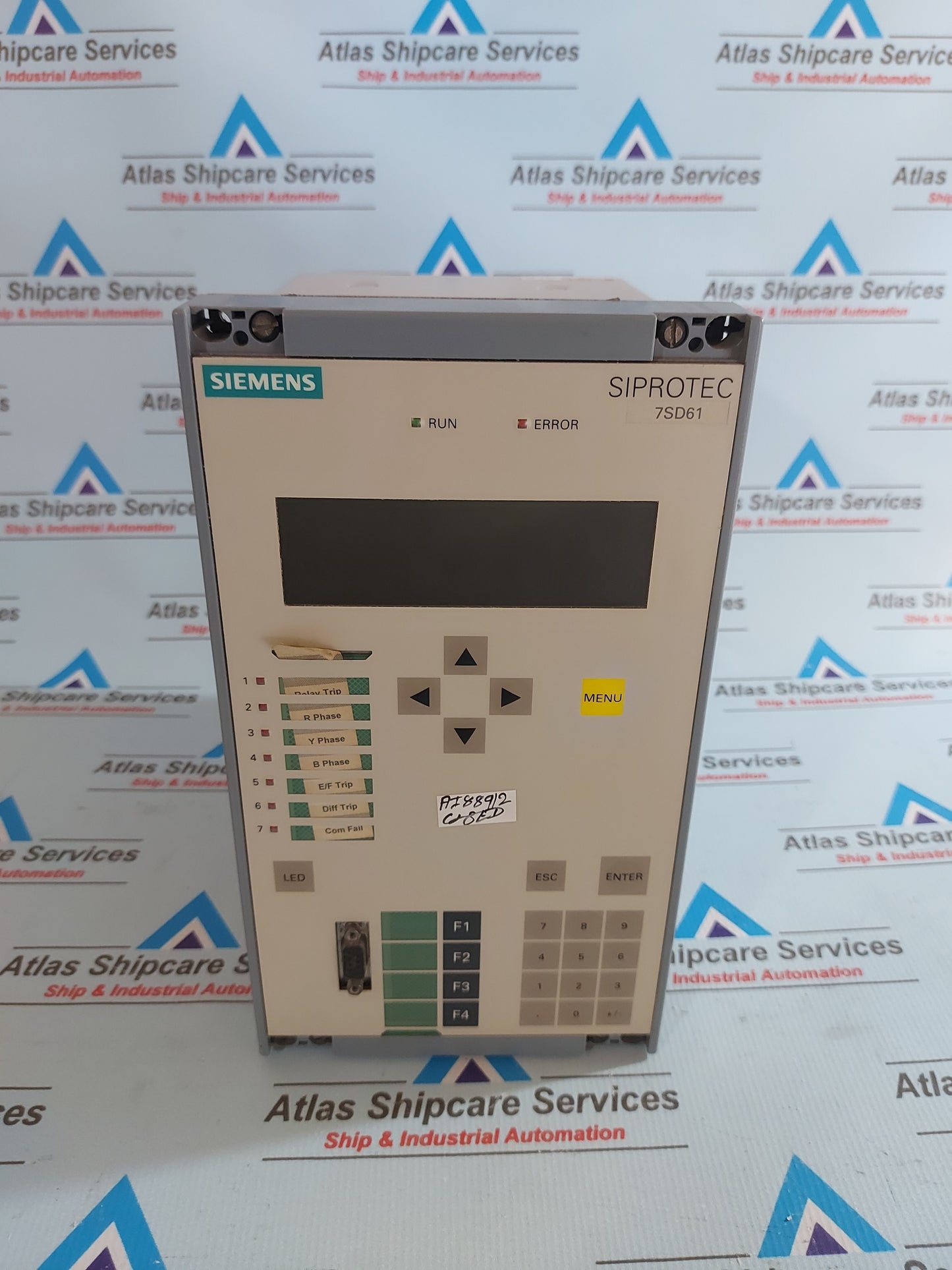 SIEMENS SIPROTEC 7SD6105-5BB29-0BA0/DD LINE DIFFERENTIAL PROTECTION RELAY