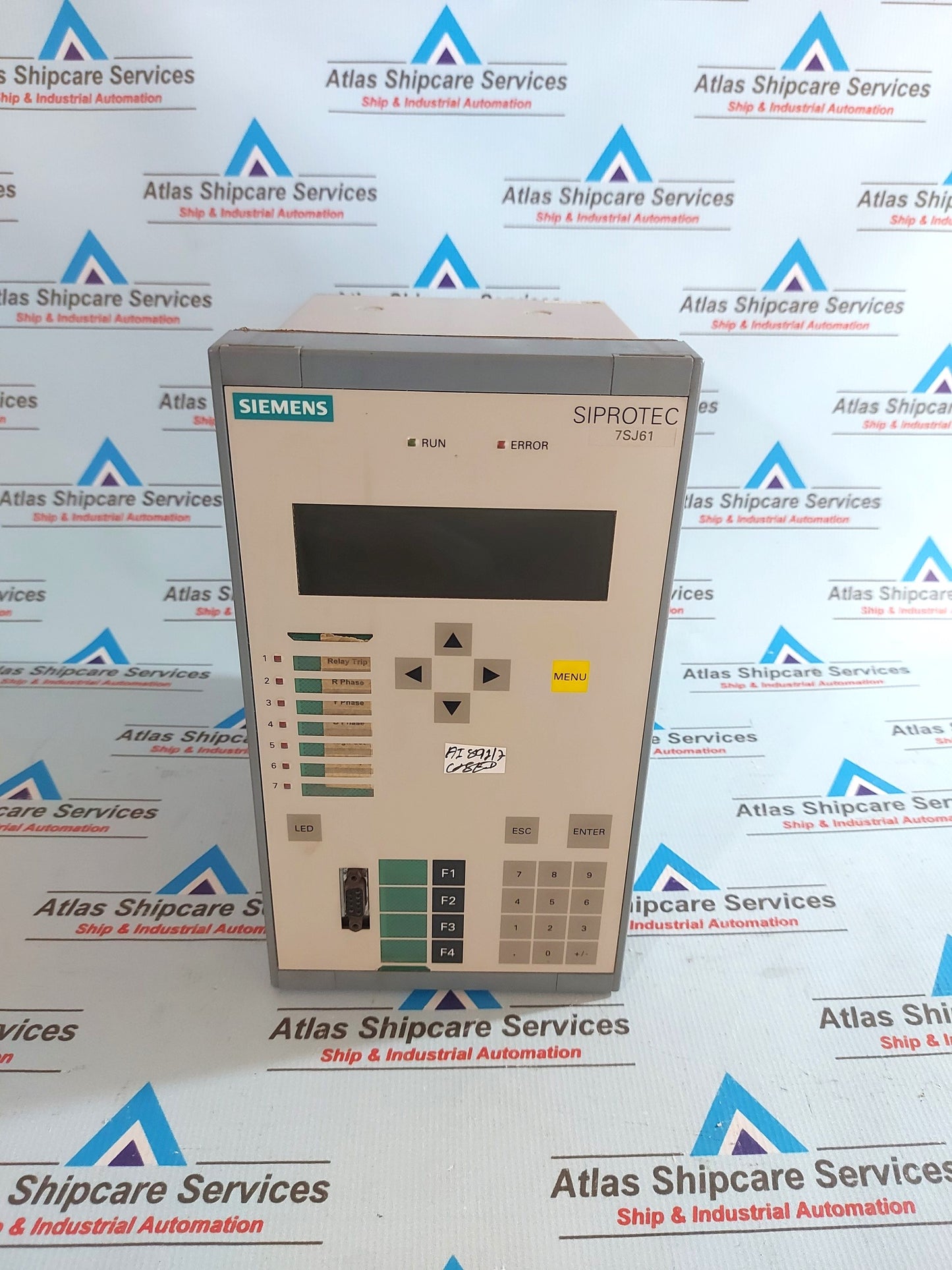 SIEMENS SIPROTEC 7SJ6125-5EB92-1FA0/EE OVERCURRENT PROTECTION ANC CONTROL RELAY