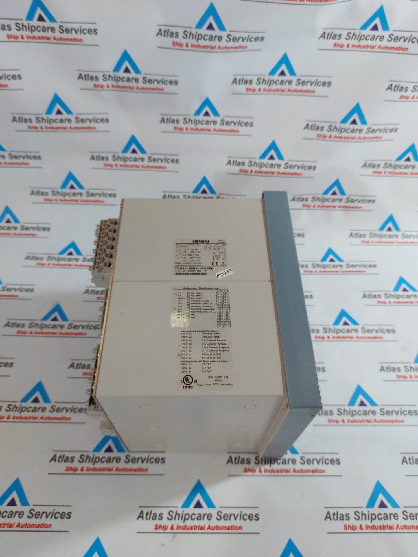 SIEMENS SIPROTEC 7SJ64 OVERCURRENT PROTECTION AND CONTROL RELAY 7SJ6411-5EB92-3FG4/EE