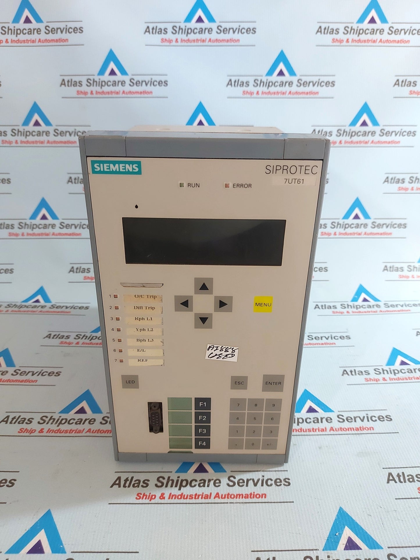 SIEMENS SIPROTEC 7UT6121-5EB22-1BA0/BB TRANSFORMER PROTECTION RELAY