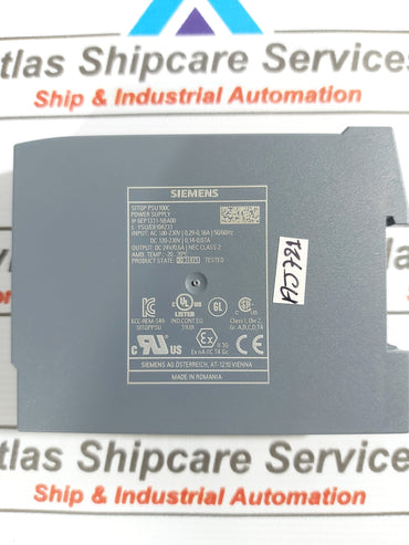 SIEMENS SITOP PSU100C 6EP1331-5BA00 POWER SUPPLY DC24V 0.6A