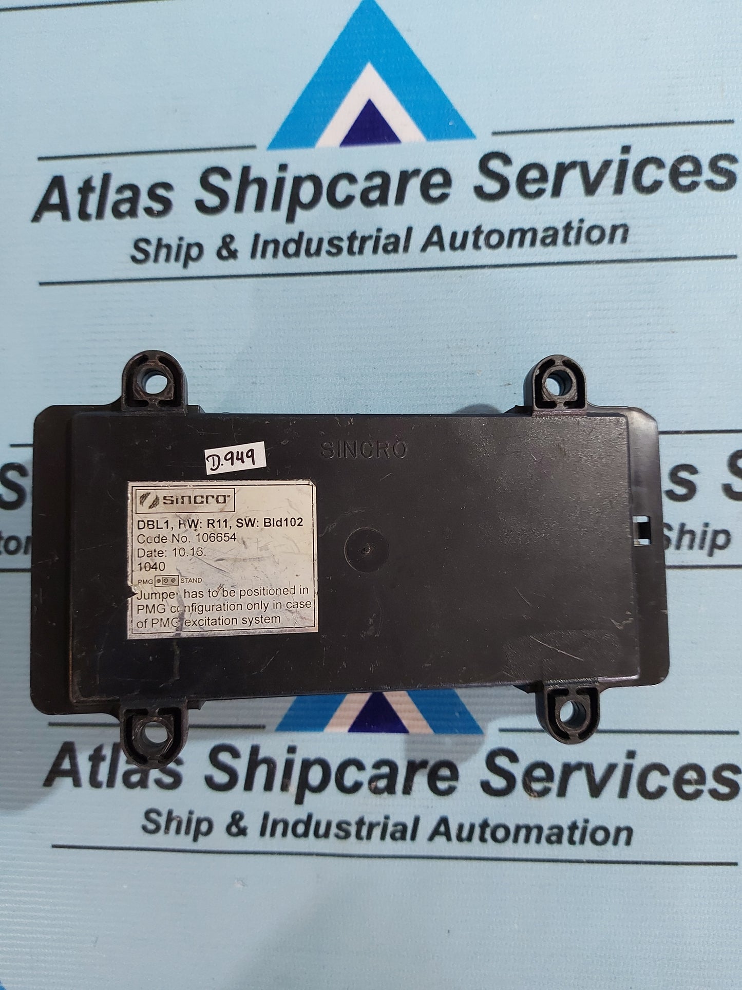 SINCRO DBL1 AUTOMATIC VOLTAGE REGULATOR