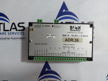 SIOX S48 8-16 AIN + 2 AOUT ANALOG INPUT OUTPUT MODULE