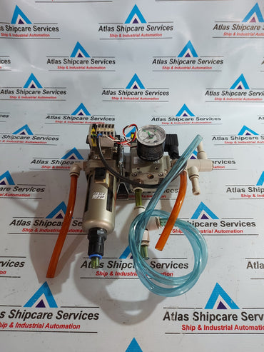 SMC EAV3000-F03-5YZ-Q VALVE WITH AW30-F03DH FILTER REGULATOR