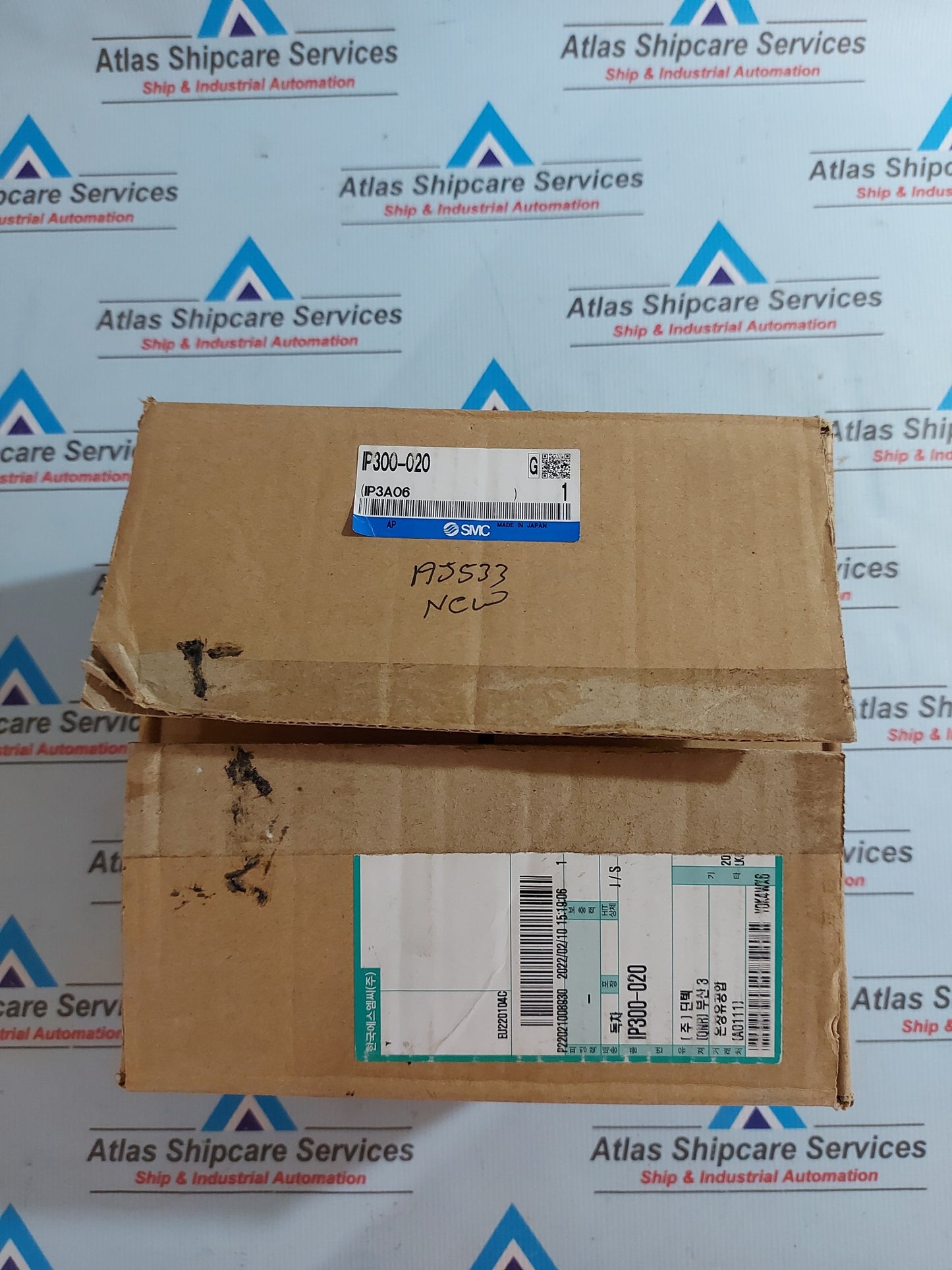 SMC IP300-020 POSITIONER 5A1-5F 0.14 ~ 0.7MPa IP3A06
